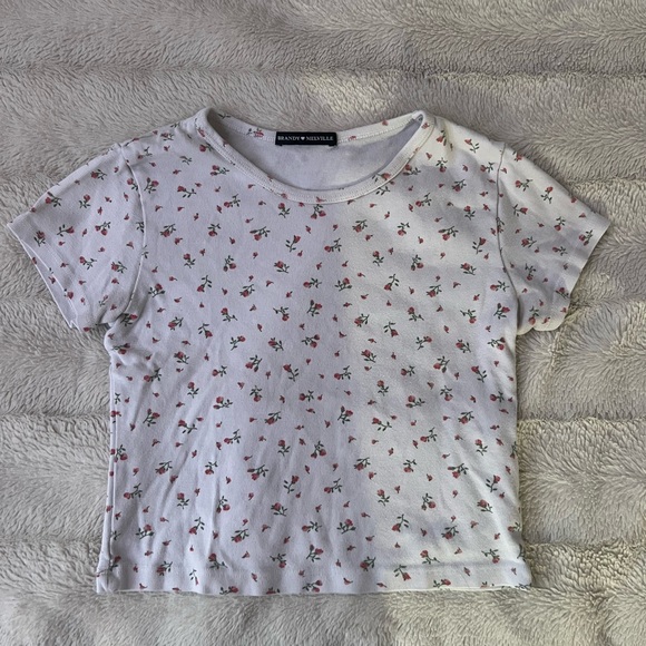 Brandy Melville Baby Tee shirt - Picture 1 of 4